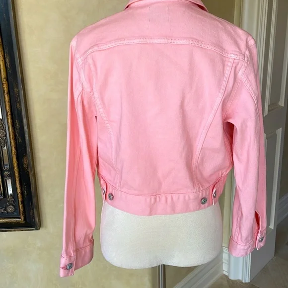 BDG by Urban Outfitters Blush pink denim jacket - Picture 9 of 9